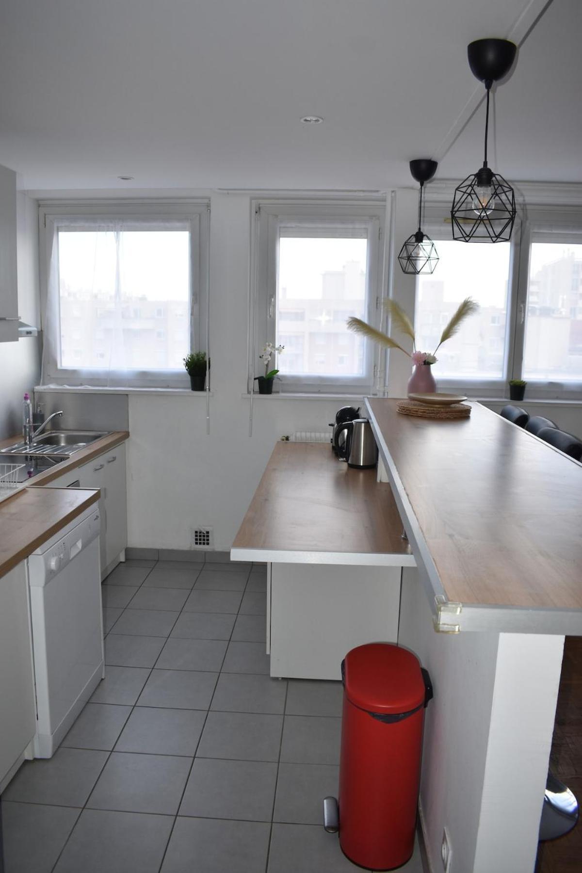 Appartement Lumineux 3 Chambres - Villeurbanne Gratte Ciel Экстерьер фото